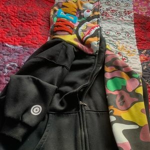 Woman’s Small Bape Jacket with Hood